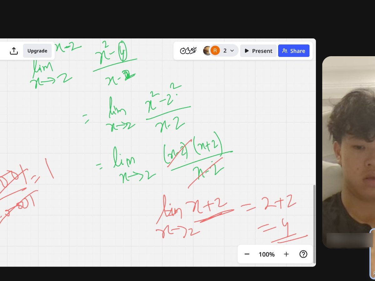 Quick Maths IBDP HL 1-on-1 calculus session
